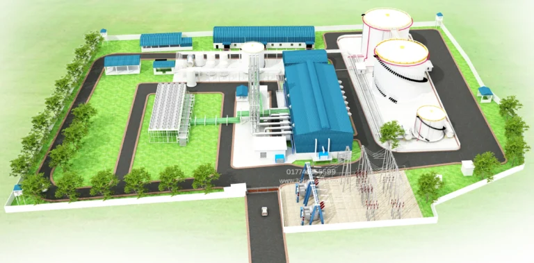Power plant architectural design in BD