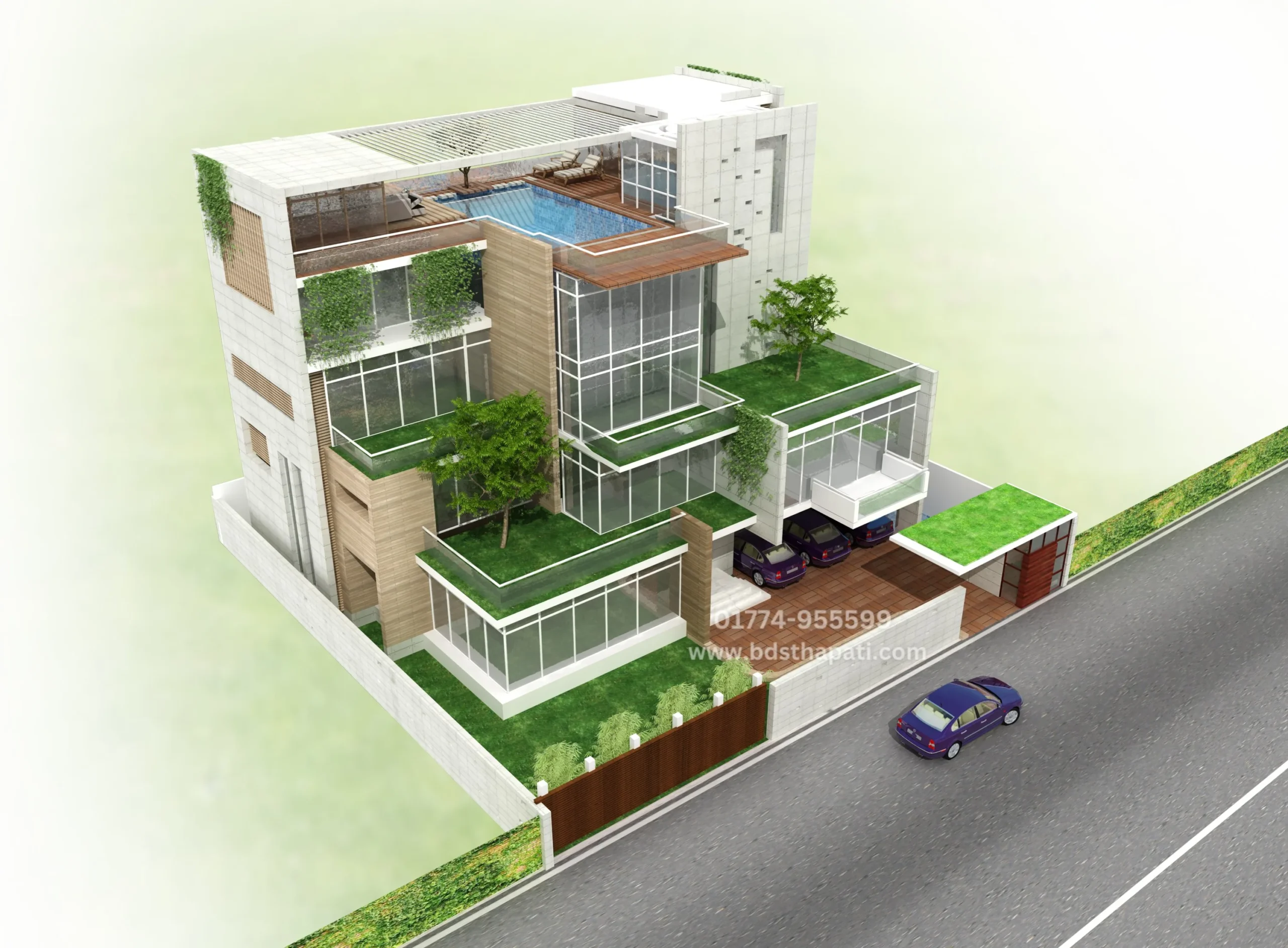 Architectural Design for Triplex