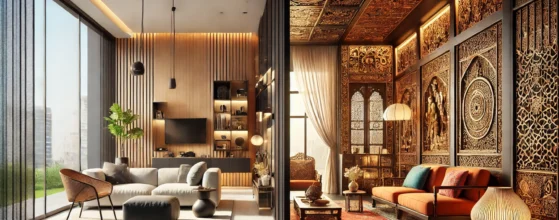 Modern vs. Traditional Interior