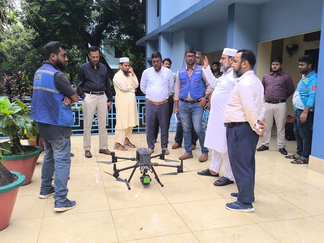Field data collection at Chapai Nawabganj for CDRSSWRMP