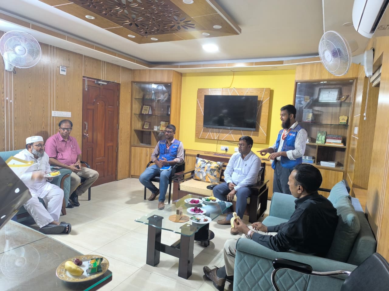 Field survey coordination for climate resilient infrastructure planning