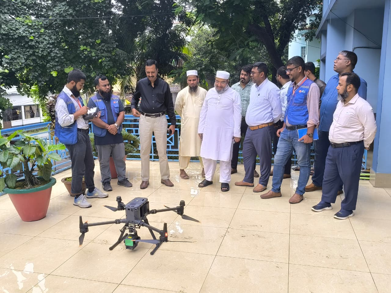 Engineering Survey Control point verification for Nayagola Mohananda SP project