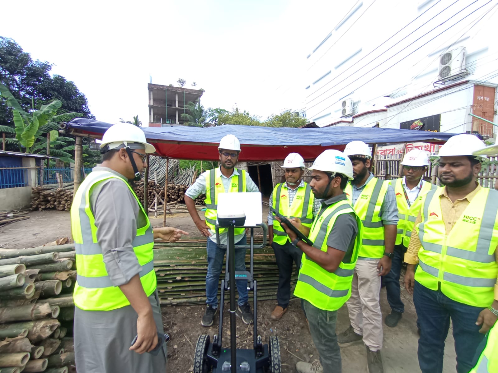 Ground penetrating radar survey for WASA 3.2 Project in Dhaka